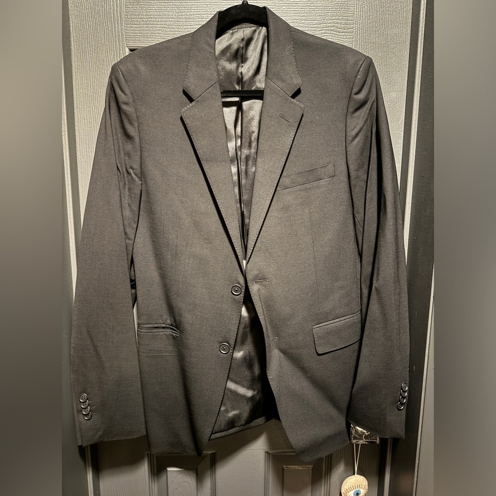 Theory black light weigh wool blazer 38R.  Some damage​​​​